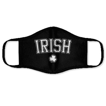 Discover St. Patrick's Day Irish College Shamrock Face Masks