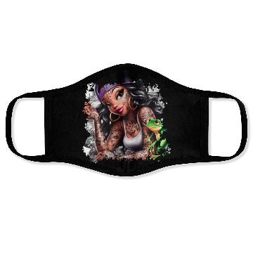 Discover Street Style Hip Hop Girl Rapper Face Masks