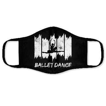 Discover Funny Ballet Dancer Face Masks
