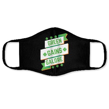 Discover Green Gains Galore Fitness Face Masks
