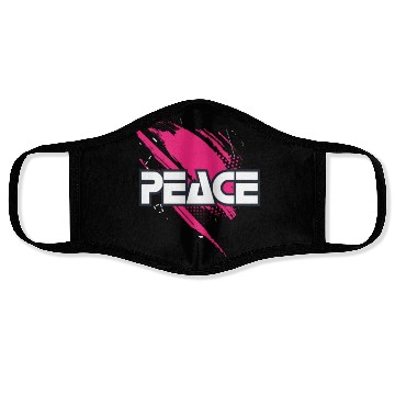 Discover "Serenity Reigns: Peaceful Harmony" Face Masks