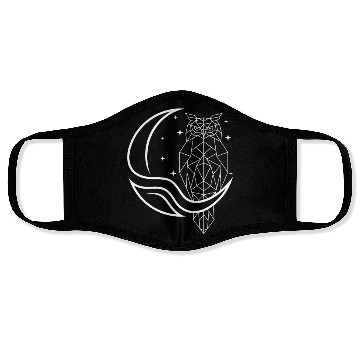 Discover Moon Luna Mona Polygon Deer Face Masks