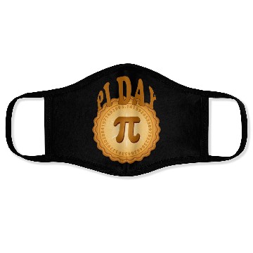 Discover Pi day Face Masks