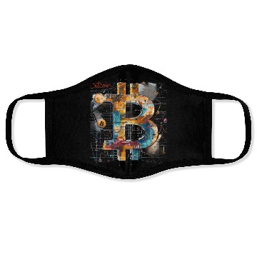 Discover Pi day 3.14 Crypto Bitcoin Math Hidden Code Face Masks