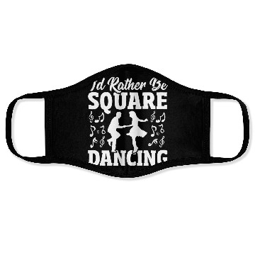Discover Ceili Couple Dance Square Dance Lover Face Masks