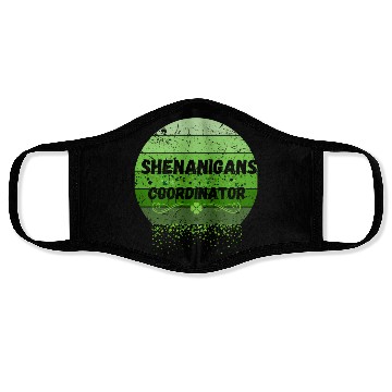 Discover Shenanigans Coordinator for St Patrick's Day Face Masks