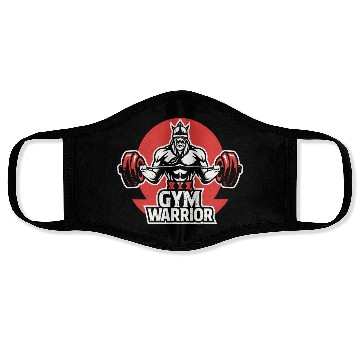 Discover Gym warrior Face Masks