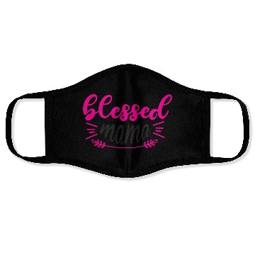 Discover Blessed Mom Face Masks
