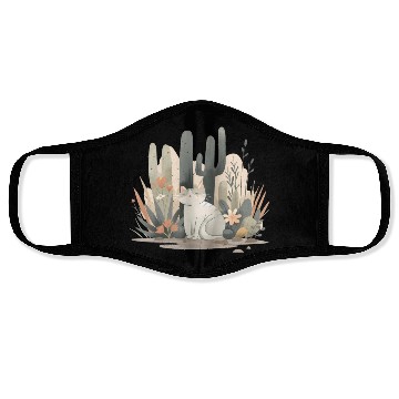 Discover Cats and Plants Face Masks