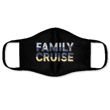 Discover Family Cruise Face Masks & Matching Vacation Apparel