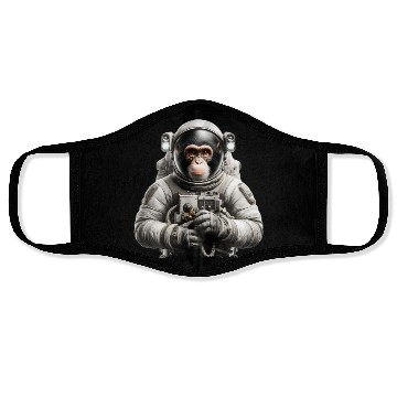 Discover Astronaut Monkey Adventure Face Masks