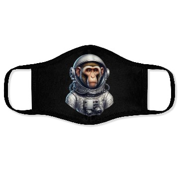Discover Astronaut Monkey Adventure Face Masks