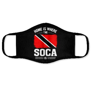 Discover Soca Dance Trinidad Tobago Face Masks