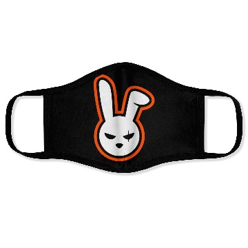 Discover Angry Bunny Face Masks