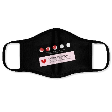 Discover Trauma From Men Loyalty Card Face Masks