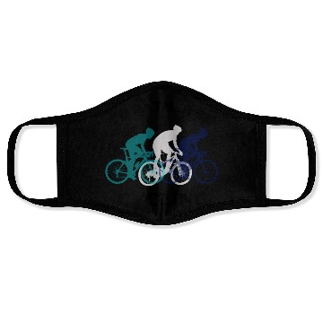 Discover I Would Rather Be Cycling Funny Gift Face Masks