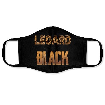 Discover leopard is the new black for light Face Masks