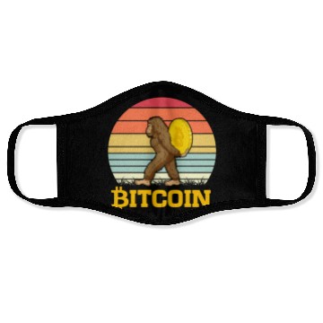 Discover Bitcoin with Big Foot Face Masks