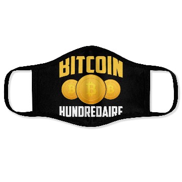 Discover Bitcoin Hundredaire Face Masks