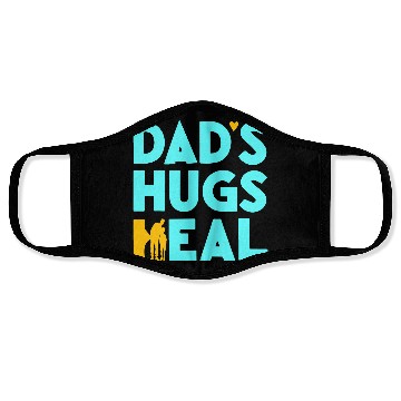 Discover Typography Face Masks design Dad s Hugs Heal