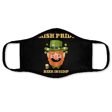 Discover irish pride beer inside Face Masks
