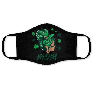 Discover St patrick's day ,mom Face Masks
