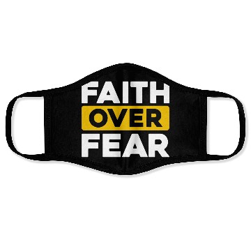 Discover Faith Over Fear: Inspiring Confidence in Every Des Face Masks