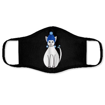 Discover Winter cat Face Masks