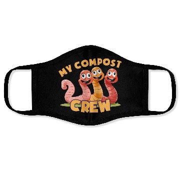 Discover My Compost Crew - Worm Farming Face Masks