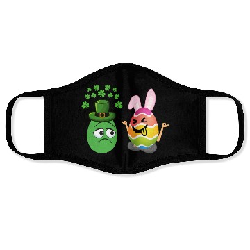 Discover Easter Meets St. Patrick's A Festive Holiday Fusio Face Masks