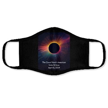 Discover Celestial Dance: Solar Eclipse Face Masks