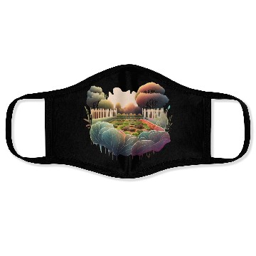 Discover Vegetable Garden Face Masks