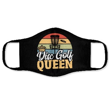 Discover Birdie Putter Backhand Disc Golf Tree Love Face Masks