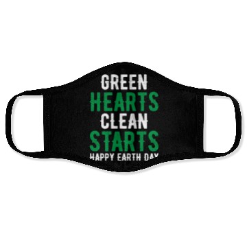 Discover Clean Start Earth Day Face Masks
