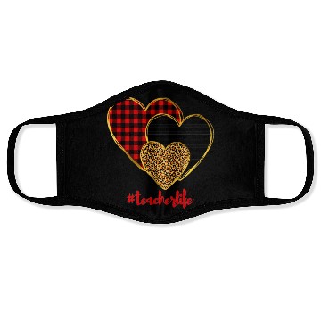 Discover teacher life Face Masks