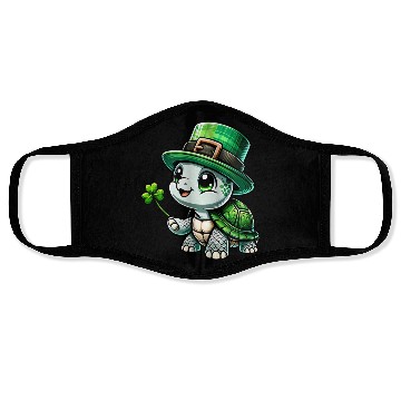 Discover St. Patrick's Turtle Celebration Face Masks