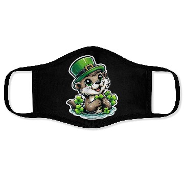 Discover St. Patrick's Otter Fun Face Masks