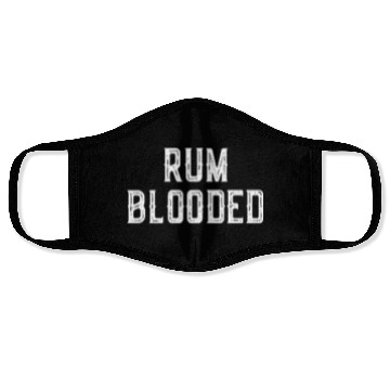 Discover Rum Blooded Face Masks - Fun Alcohol Spirit Drinking
