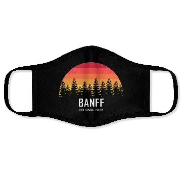 Discover Banff National Park Face Masks