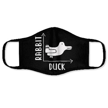 Discover Wittgensteins Rabbit Duck Illusion Face Masks