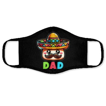 Discover Cinco De Mayo Dad Face Masks