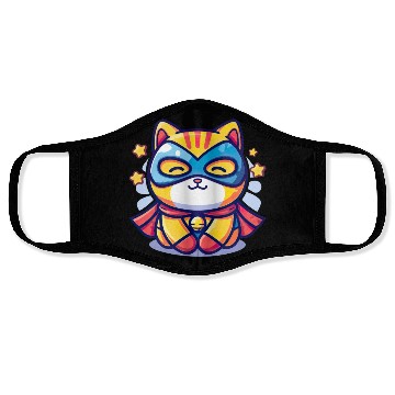 Discover Superhero Kawaii Cat Face Masks