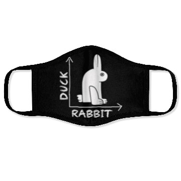 Discover Wittgensteins Rabbit Duck Illusion Face Masks