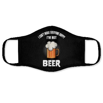 Discover Funny Beer Lover Alcohol Quote Humor Face Masks