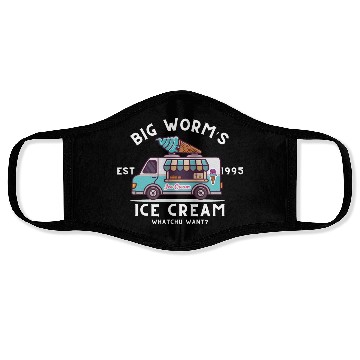 Discover Ice cream van Face Masks