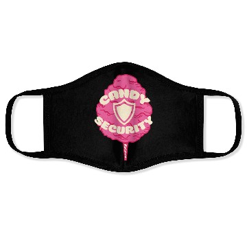 Discover Candy Security Kids Parents Matching Birthday Face Masks