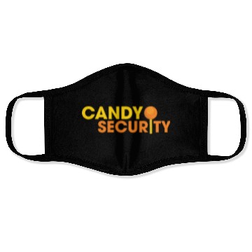 Discover Candy Security Mom Dad Matching Birthday Costume Face Masks