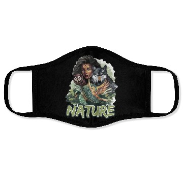 Discover Nature-Inspired Wolf Owl Turtle Phoenix Woman Face Masks
