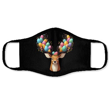 Discover A Deer's Easter Surprise Face Masks