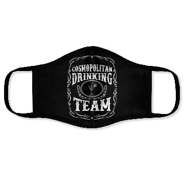 Discover Cosmopolitan Drinking Team Cocktail Drinks Funny Face Masks